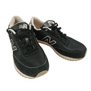 New Balance 501 Womens Black Running Sneakers Sz 11